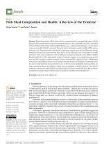 Pork Meat Composition and Health: A Review of the Evidence