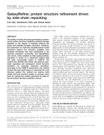 GalaxyRefine: protein structure refinement driven by side-chain repacking