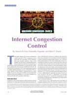 Internet Congestion Control