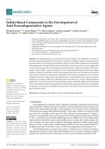 Indole-Based Compounds in the Development of Anti-Neurodegenerative Agents