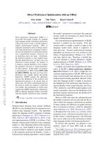 Direct Preference Optimization with an Offset