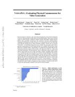 VIDEOPHY: Evaluating Physical Commonsense for Video Generation