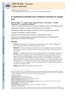 A randomized controlled trial of financial incentives for weight loss