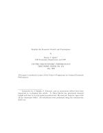 Empirics for Economic Growth and Convergence