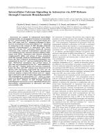 Intercellular Calcium Signaling in Astrocytes via ATP Release through Connexin Hemichannels