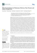 Nano-Formulations for Pulmonary Delivery: Past, Present, and Future Perspectives