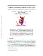 TinyLlama: An Open-Source Small Language Model