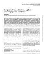 Campylobacter jejuni Infections: Update on Emerging Issues and Trends