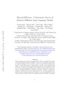 Beyond Efficiency: A Systematic Survey of Resource-Efficient Large Language Models