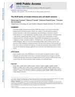 The NLR family of innate immune and cell death sensors