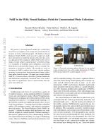 NeRF in the Wild: Neural Radiance Fields for Unconstrained Photo Collections