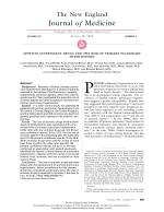 APPETITE-SUPPRESSANT DRUGS AND THE RISK OF PRIMARY PULMONARY HYPERTENSION
