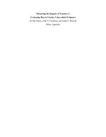 Measuring the Impacts of Teachers I: Evaluating Bias in Teacher Value-added Estimates