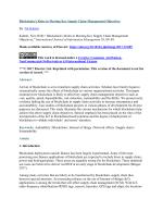 Blockchain’s Roles in Meeting Key Supply Chain Management Objectives