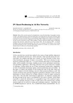 DV Based Positioning in Ad Hoc Networks