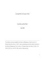 Licensing Effect in Consumer Choice