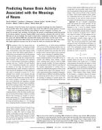 Predicting Human Brain Activity Associated with the Meanings of Nouns