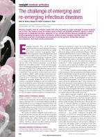 The challenge of emerging and re-emerging infectious diseases