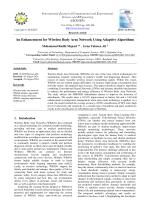 An Enhancement for Wireless Body Area Network Using Adaptive Algorithms