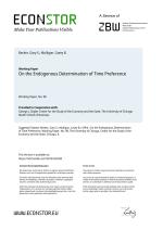 On the Endogenous Determination of Time Preference