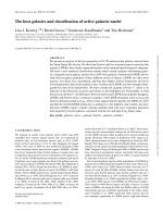 The host galaxies and classification of active galactic nuclei