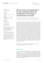 Advancements and applications of loop-mediated isothermal amplification technology: a comprehensive overview
