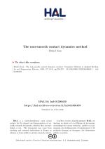 The non-smooth contact dynamics method