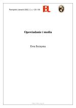 Opowiadanie i media