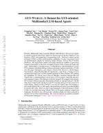 GUI-WORLD: A Dataset for GUI-oriented Multimodal LLM-based Agents