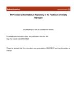 The pls Package: Principal Component and Partial Least Squares Regression in R