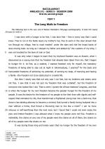 The Long Walk to Freedom