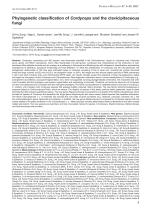 Phylogenetic classification of Cordyceps and the clavicipitaceous fungi