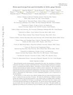 Meson spectroscopy from spectral densities in lattice gauge theories