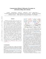 Communication-Efficient Collaborative Perception via Information Filling with Codebook