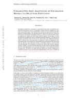 TOWARDS FEW-SHOT ADAPTATION OF FOUNDATION MODELS VIA MULTITASK FINETUNING