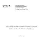 Why Do Security Prices Change? A Transaction-Level Analysis of NYSE Stocks