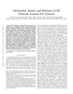 Adversarial Attacks and Defenses in 6G Network-Assisted IoT Systems