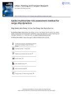 Gaidai multivariate risk assessment method for cargo ship dynamics