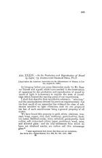 On the Production and Reproduction of Sound by Light