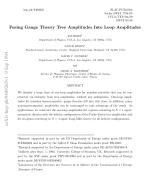 Fusing Gauge Theory Tree Amplitudes Into Loop Amplitudes