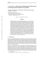 VisualWebBench: How Far Have Multimodal LLMs Evolved in Web Page Understanding and Grounding?