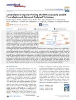 Comprehensive Impurity Profiling of mRNA: Evaluating Current Technologies and Advanced Analytical Techniques