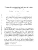 Negative Preference Optimization: From Catastrophic Collapse to Effective Unlearning