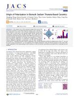 Origin of Polarization in Bismuth Sodium Titanate-Based Ceramics