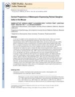 Central Projections of Melanopsin-Expressing Retinal Ganglion Cells in the Mouse