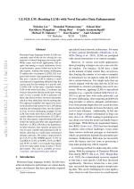 LLM2LLM: Boosting LLMs with Novel Iterative Data Enhancement