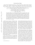 Universal Linear Optics