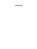 Econometrics