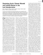 Simulating Arctic Climate Warmth and Icefield Retreat in the Last Interglaciation
