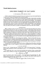 LONG-TERM STABILITY OF CLAY SLOPES
